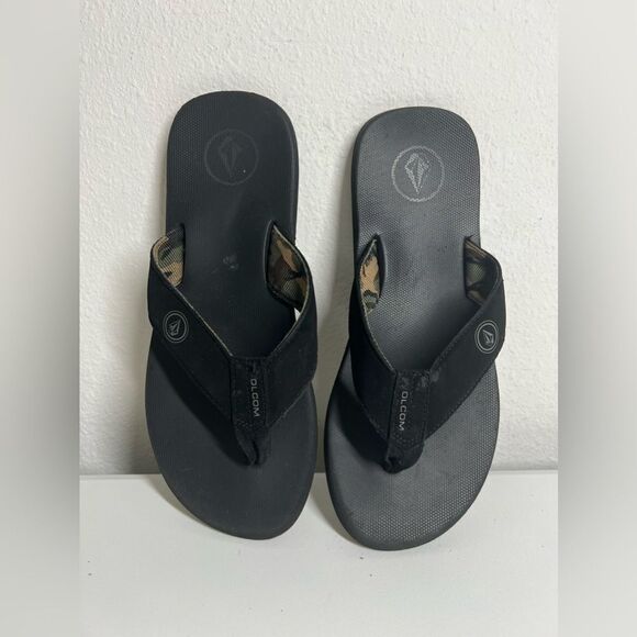 Volcom VOCATION SANDAL - BLACK GREY Size 9 See Description - Picture 4 of 9